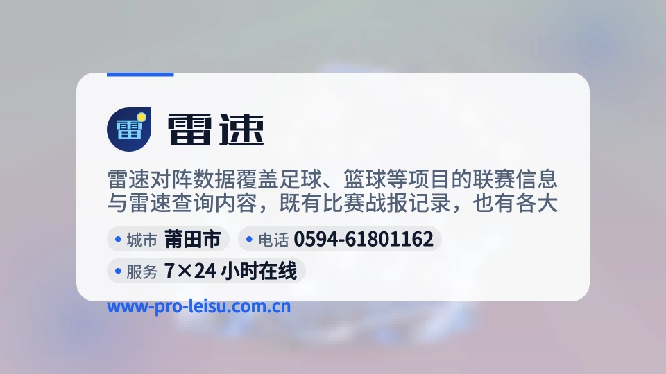 初识雷速
